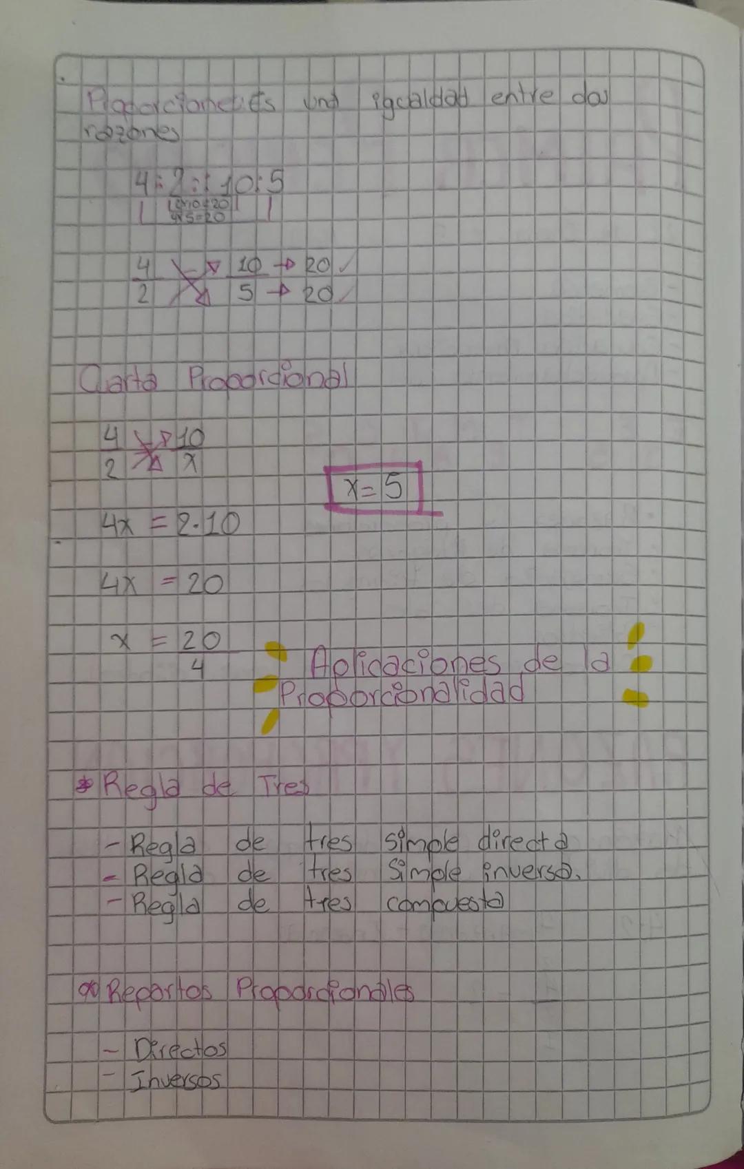 RAZONES YPROPORCION

Razón: Es una forma de comparar dos cantida-
des dividiendo una cantidad por otra

4:2

4 manzanas - 2 naranjas.

$
\fr