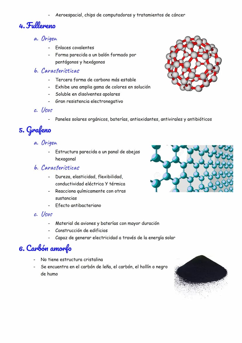FORMAS ALOTRÓPICAS DEL CARBÓN
1. Diamante
a. Origen
Estructura cristalina
Enlaces covalentes
Dispuesto en tetraedro
b. Características
-
c. 