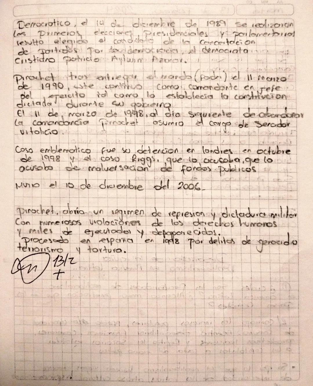 Augusto pinochet (1915-2006)
Encabe zo el golpe de estado
Tros
el
bombardco
9 la
dol, 11 de septiembre
de 1973. que deirced al gobierno de s