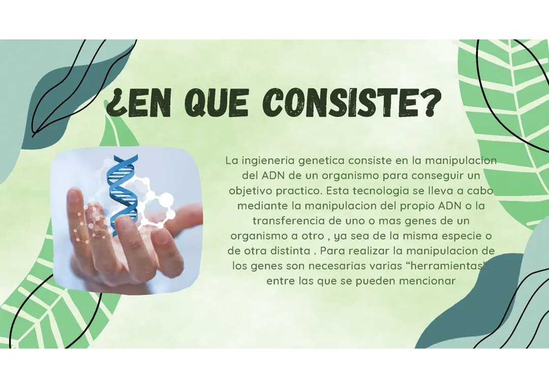 Ingeniería genética 