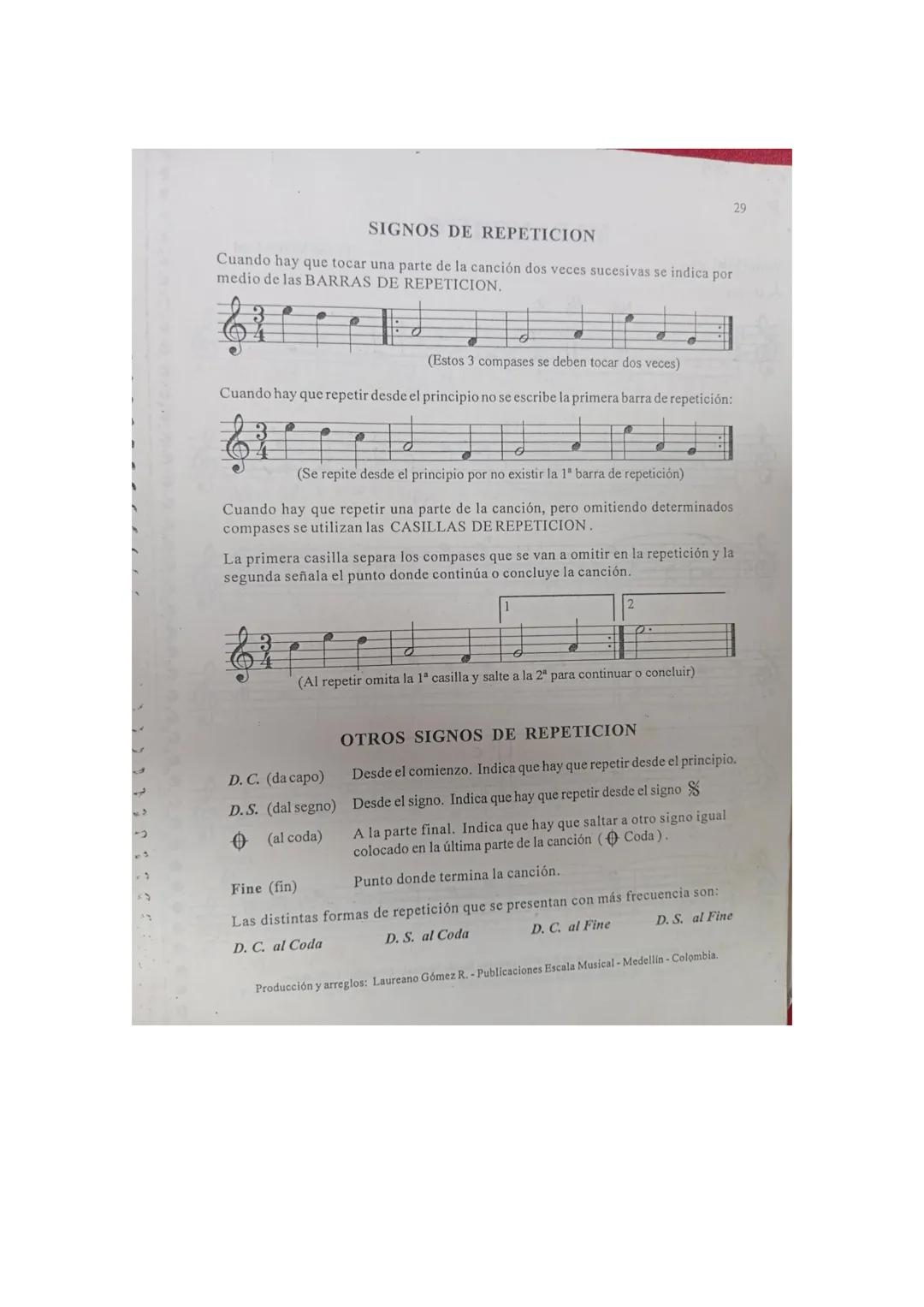 COMPASES INCOMPLETOS (ANACRUSA)
Los compases deben estar siempre completos, es decir, que en cada uno de ellos debe
encontrarse el número ex