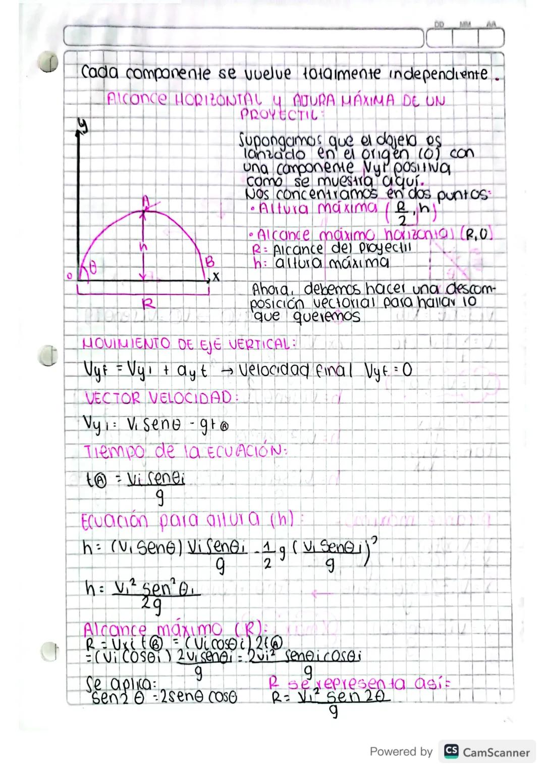 1= 784,5

21-04-2028

# MOVIMIENTO

* EN DOS DIMENSIONES.

1. Movimiento de proyectiles: Gracias a la
gravedad, a lanzar un objeto este no s