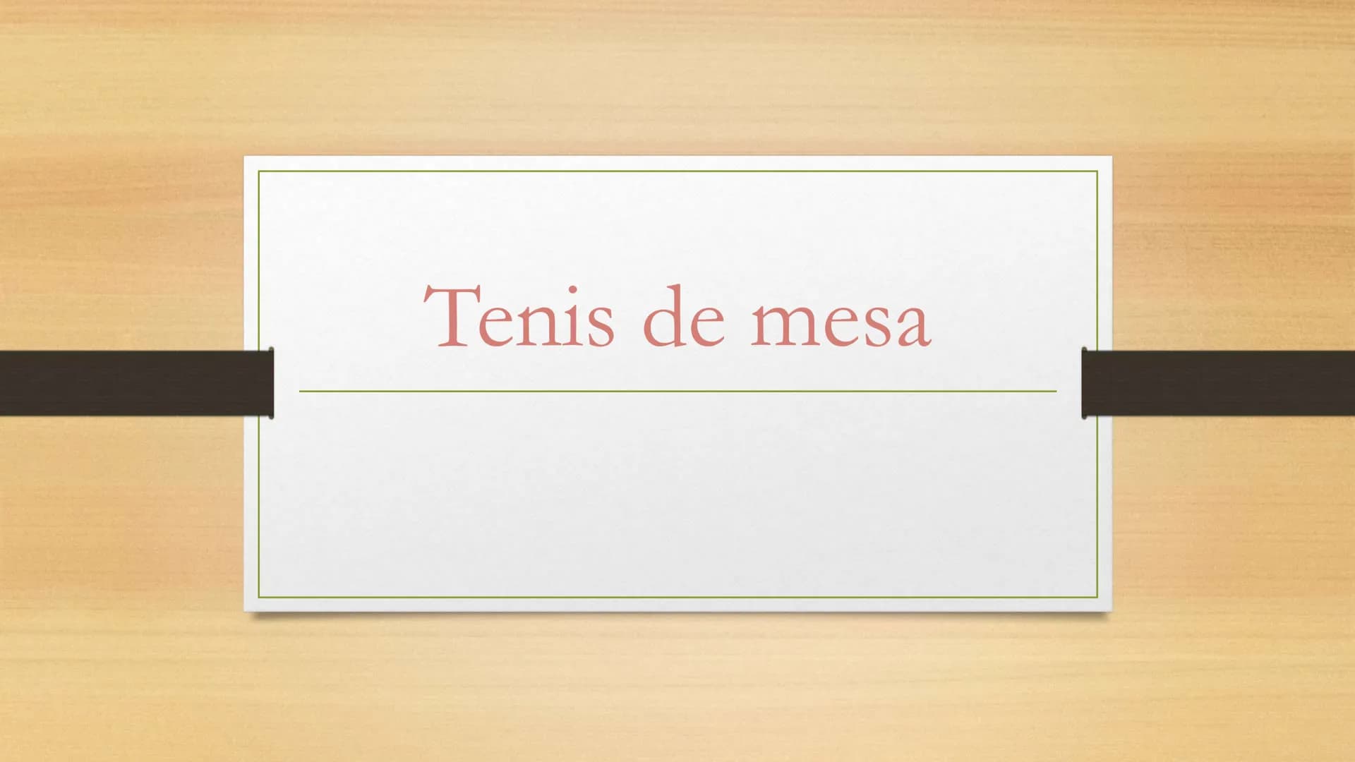 Tenis de mesa Que es el tenis de mesa?
El tenis de mesa es un deporte de raqueta que se juega en una mesa rectangular con una red en el cent