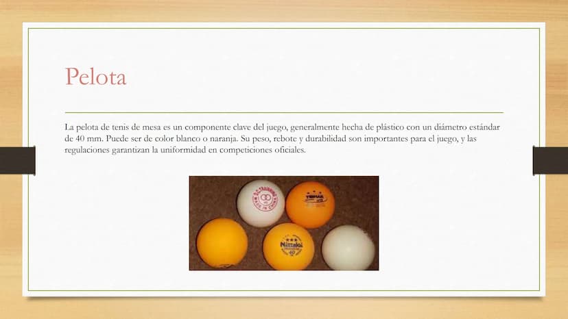 Tenis de mesa Que es el tenis de mesa?
El tenis de mesa es un deporte de raqueta que se juega en una mesa rectangular con una red en el cent
