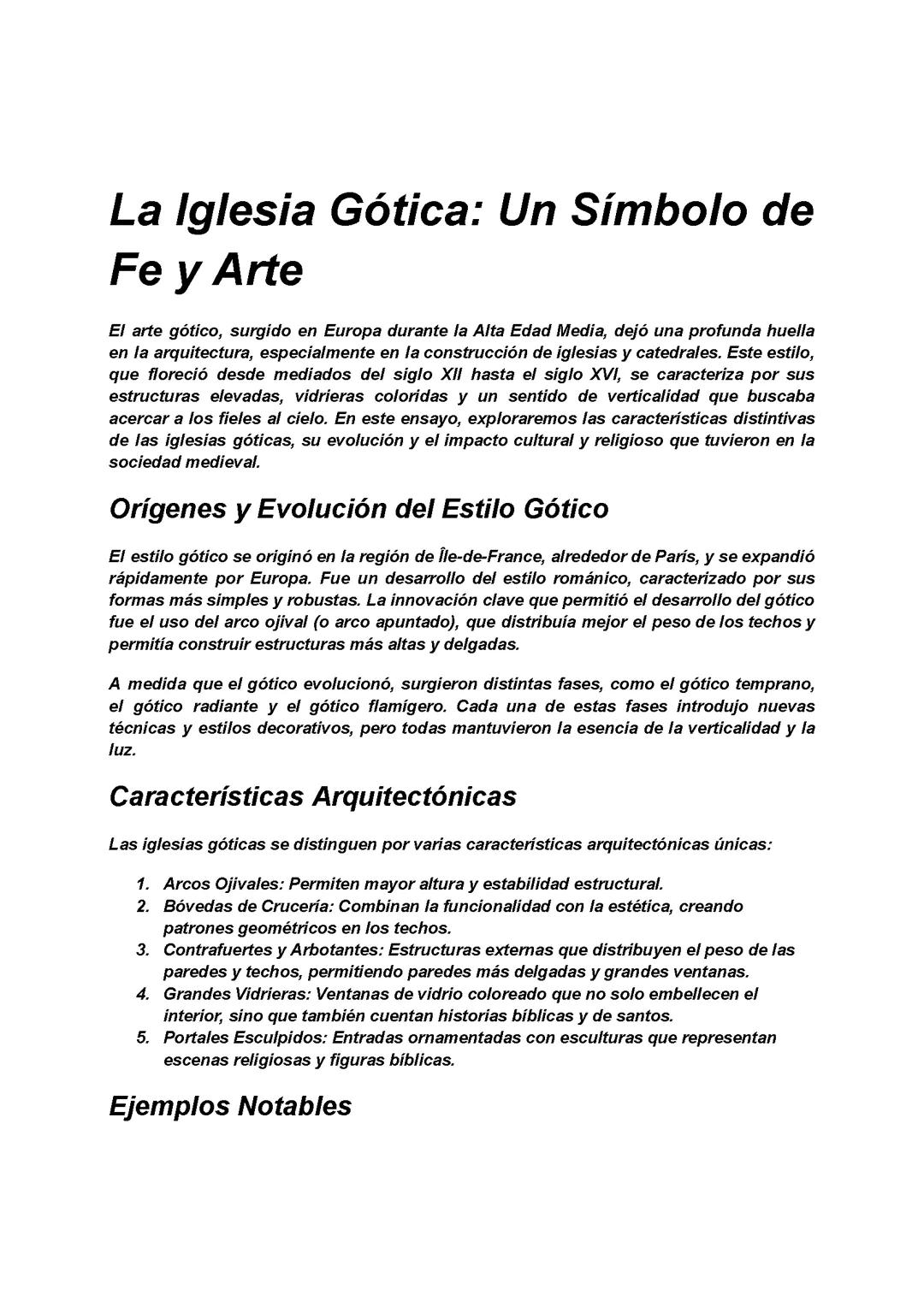 La Historia y Belleza de la Arquitectura Gótica