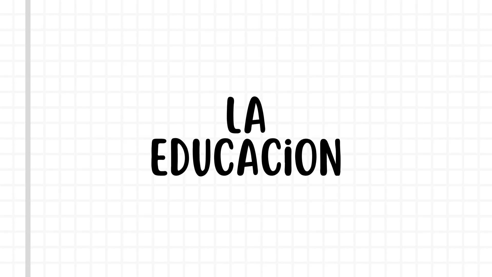 LA
EDUCACION ¿QUÉ ES LA EDUCACIÓN?
La educación es el cimiento sobre el cual se
construye el progreso de la sociedad. A través de la
enseñan