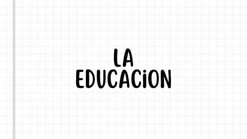 LA
EDUCACION ¿QUÉ ES LA EDUCACIÓN?
La educación es el cimiento sobre el cual se
construye el progreso de la sociedad. A través de la
enseñan