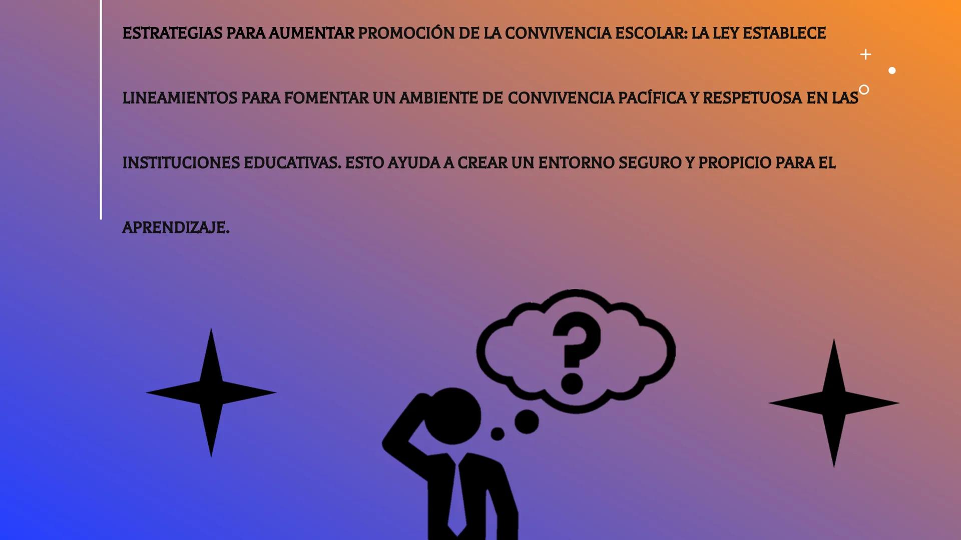 LEY 1620 LEY 1620 DEL IS DE
MARZO DE 2013
OBJETIVO
⚫LA LEY 1620 TIENE COMO OBJETIV
CREAR EL SISTEMA NACIONAL DE
CONVIVENCIA ESCOLAR Y
PROMOV