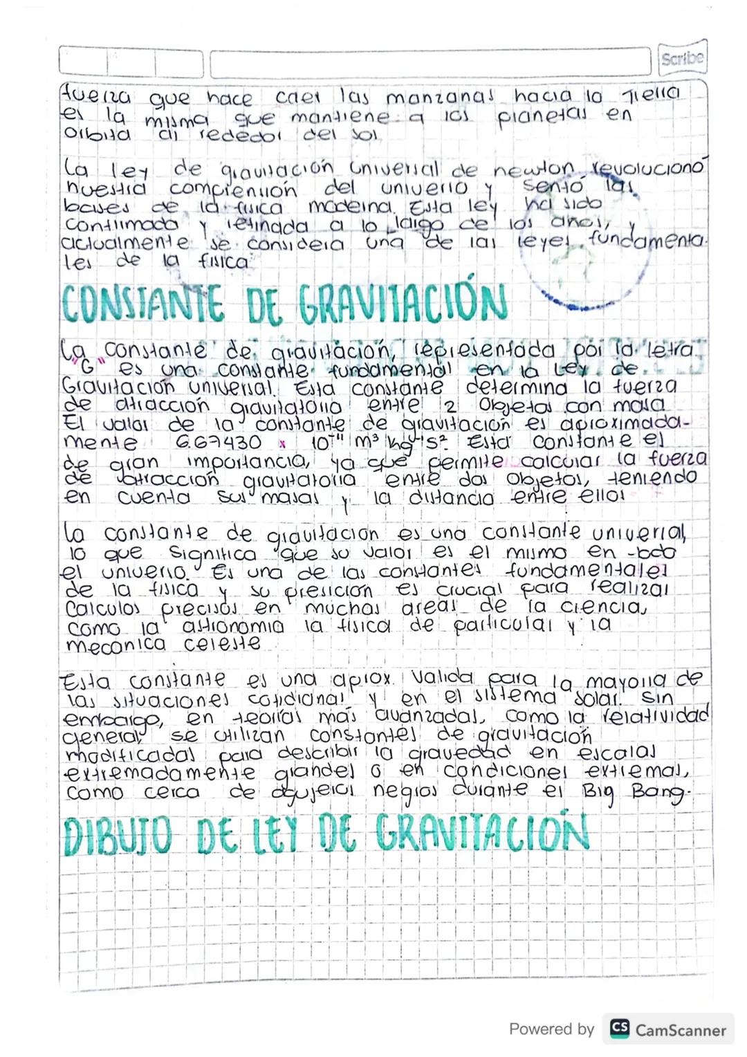 LEY DE GRAVILACION UNIVERSAL
La ley de gravitación universal se plasma en τα
expresion de la fuera gravitatorial de fuerza de la
gravedad, y