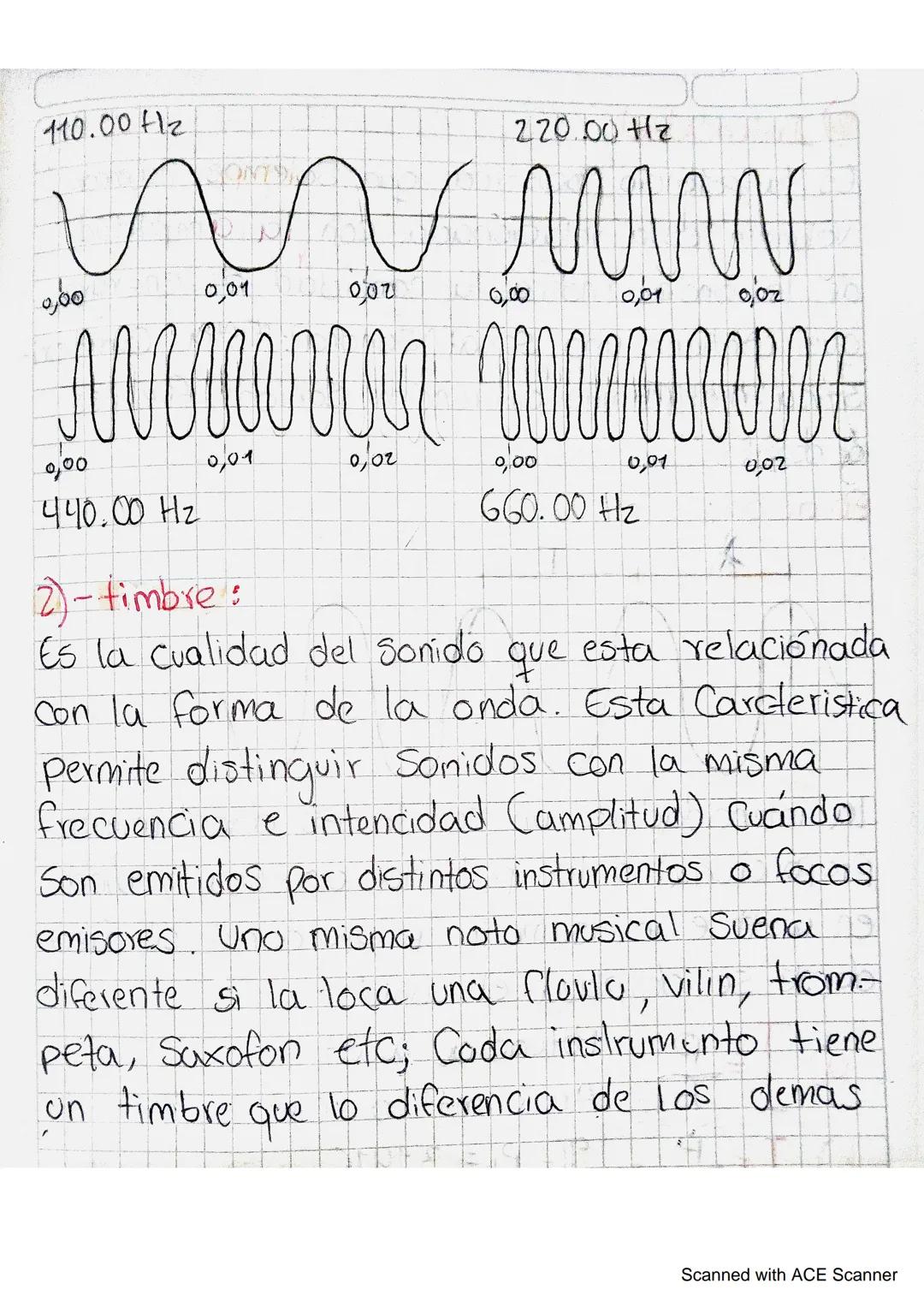 Caracteristicas del sonido:
61 tono es la caracteristica que me permite
Clasificar el sonido en agudos (Altas frecuencias)
graves (bajas fre