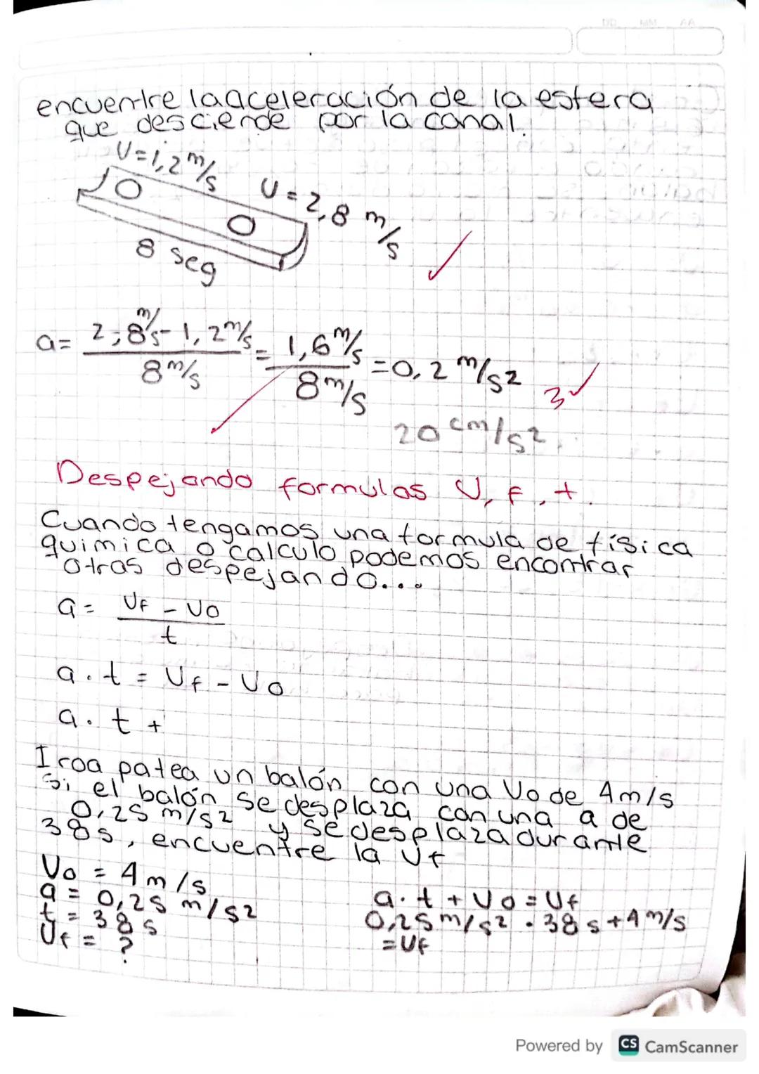 13 03 24
vimiento uniformemete
acelerado
Hasta el momento hemos estudiado
Cuerpos que se mueven, que siempre
tienen la misma velocidad, sin
