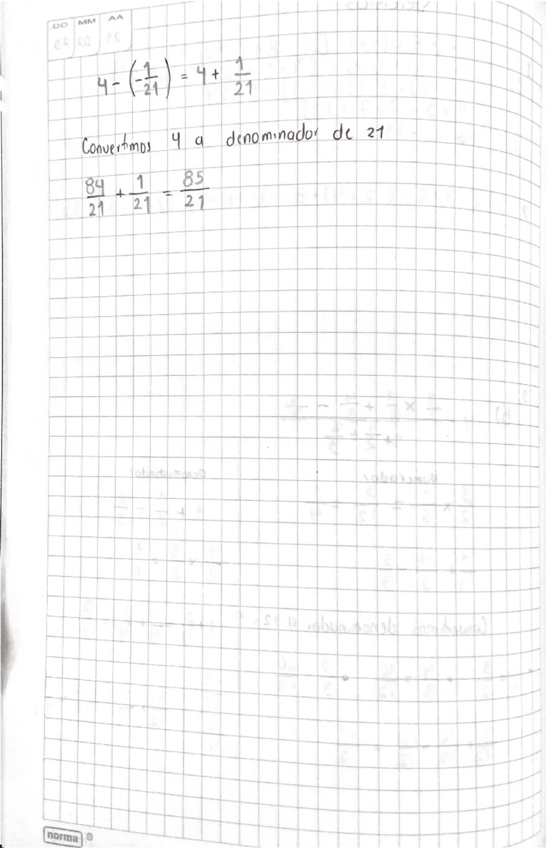 Los numeros racionales
Todo numero vacional es el conciente o
division entre dos numeros enteros
siempre que el denominador o
dividendo sea 