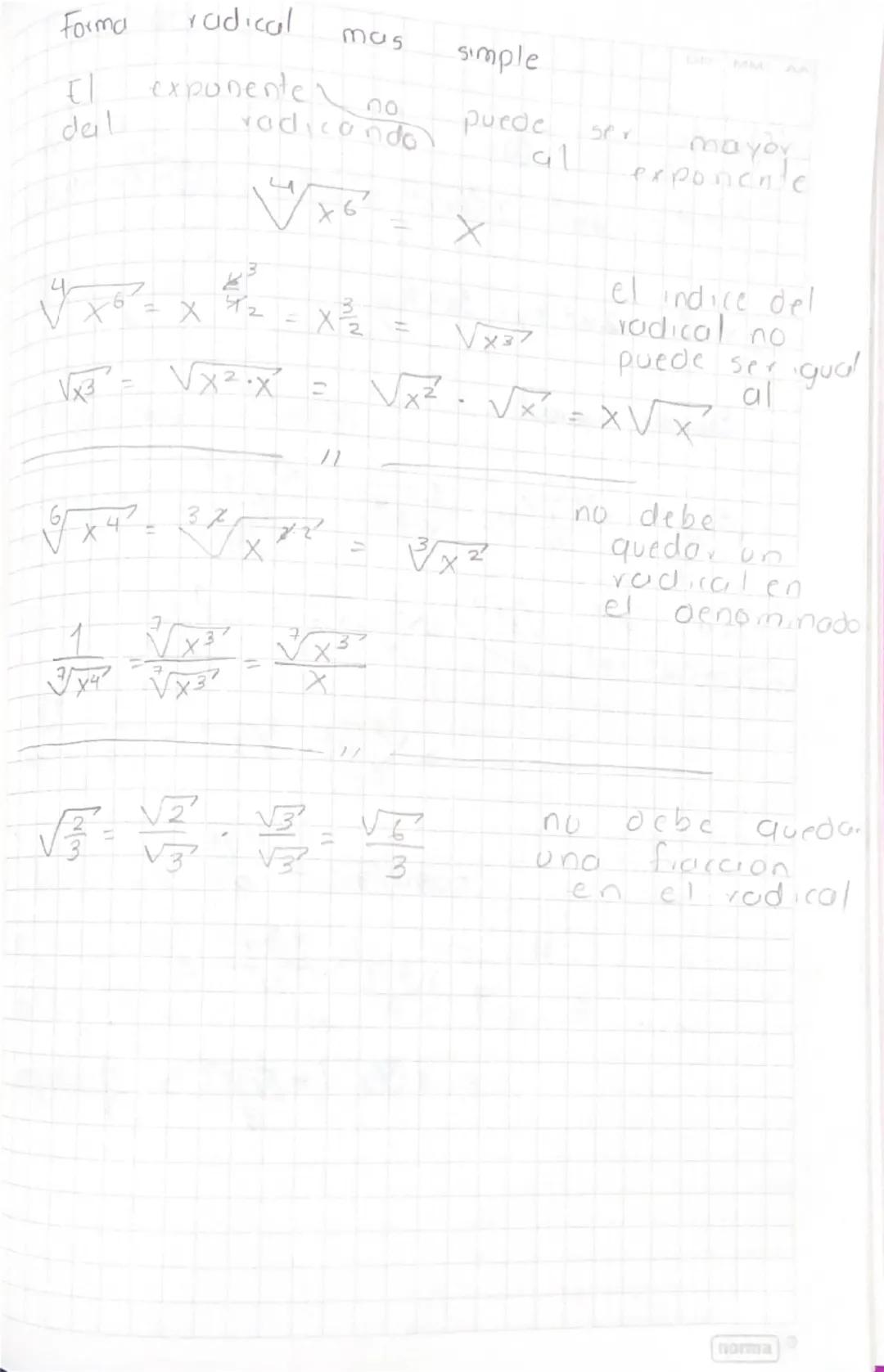 Los numeros racionales
Todo numero vacional es el conciente o
division entre dos numeros enteros
siempre que el denominador o
dividendo sea 