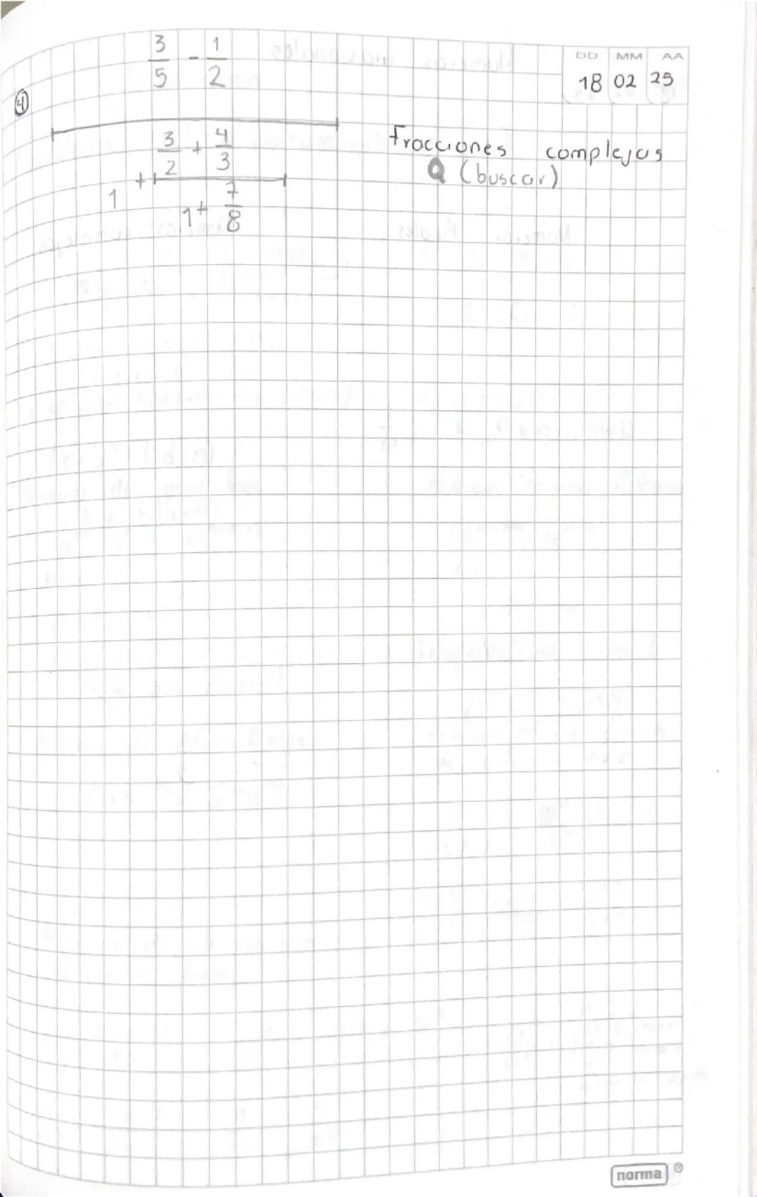 Los numeros racionales
Todo numero vacional es el conciente o
division entre dos numeros enteros
siempre que el denominador o
dividendo sea 