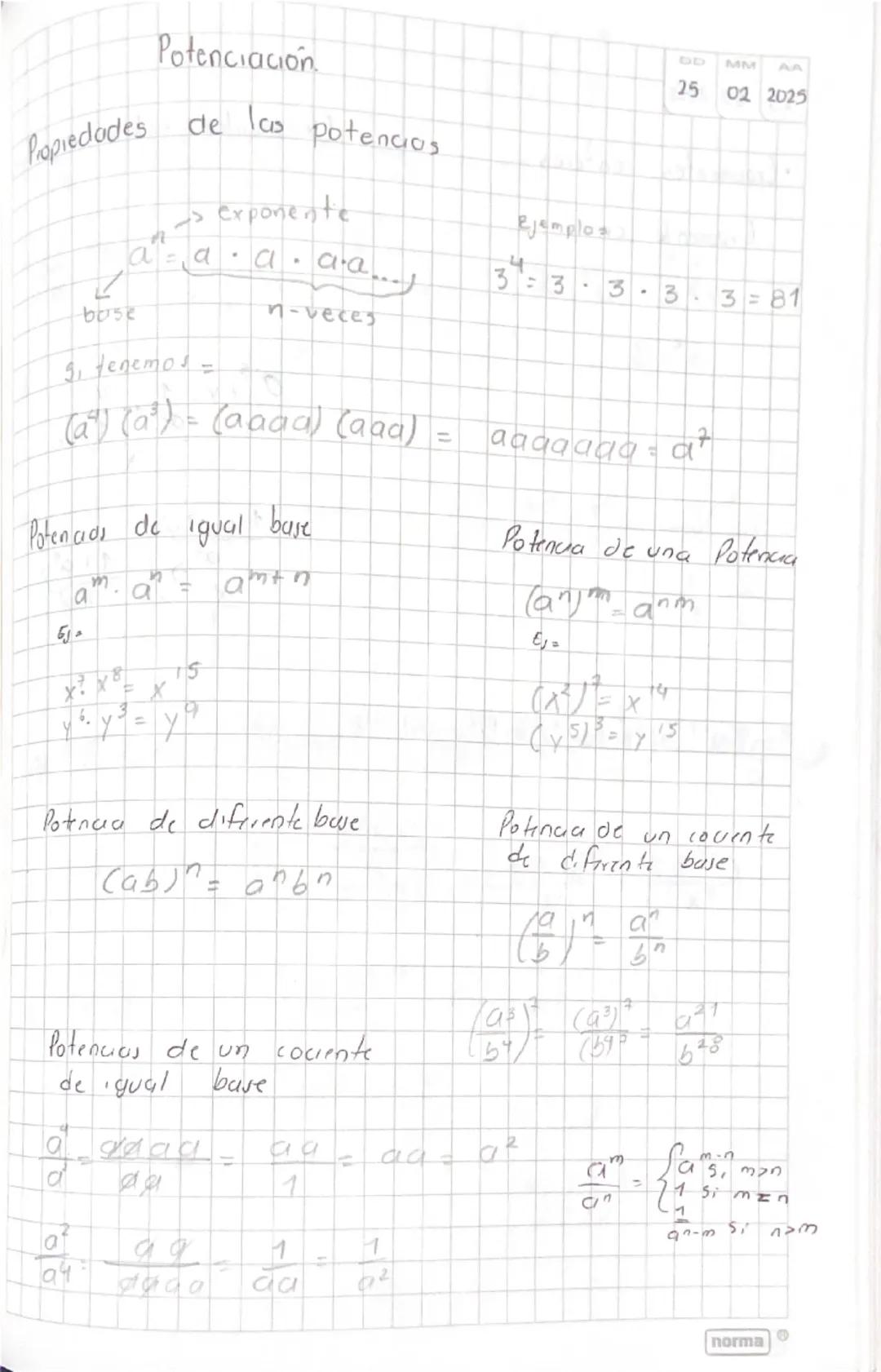 Los numeros racionales
Todo numero vacional es el conciente o
division entre dos numeros enteros
siempre que el denominador o
dividendo sea 