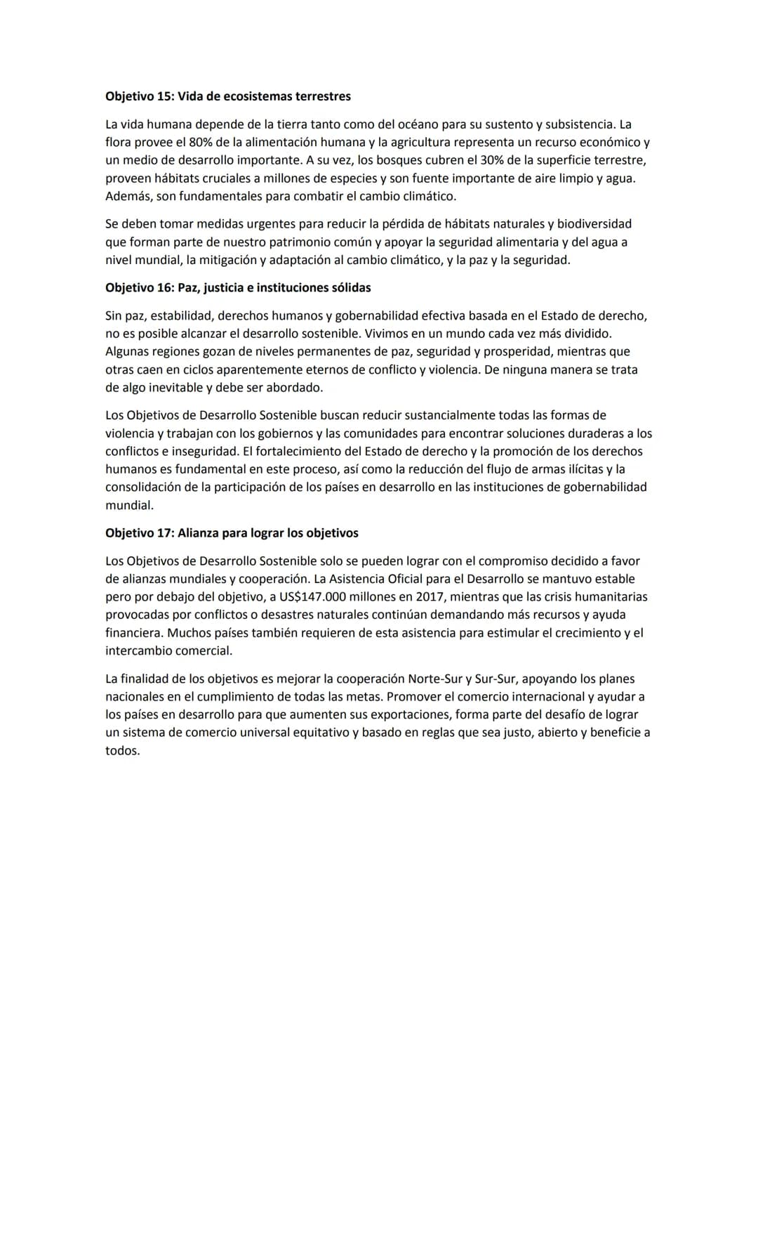 Los Objetivos de Desarrollo Sostenible
También conocidos como Objetivos Mundiales, son un llamado universal a la adopción de medidas
para po