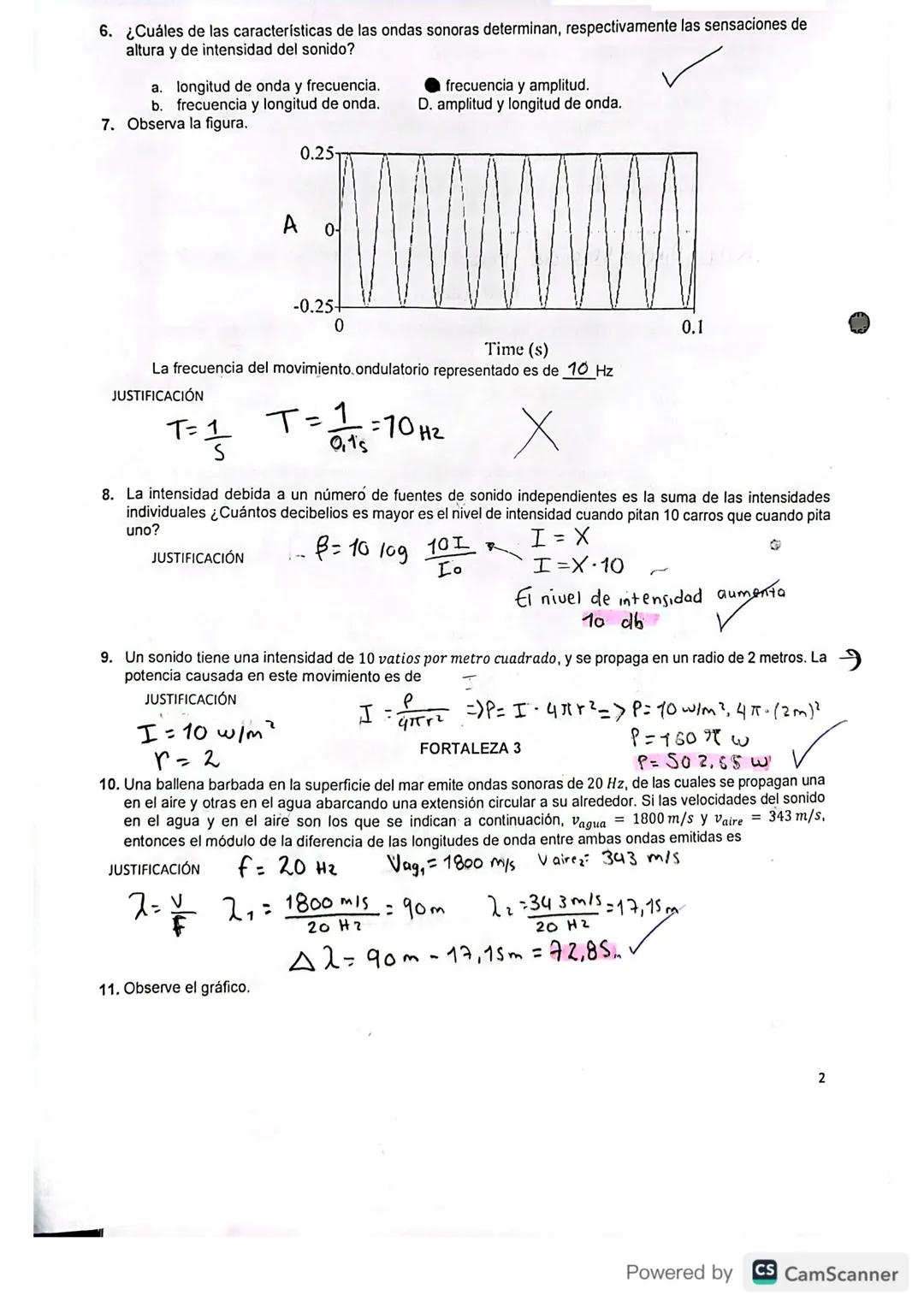 # FORTALEZAS A EVALUAR

1. Identifica las características, modelos matemáticos y fenómenos asociados a las
ondas sonoras.
2. Plantea, analiz