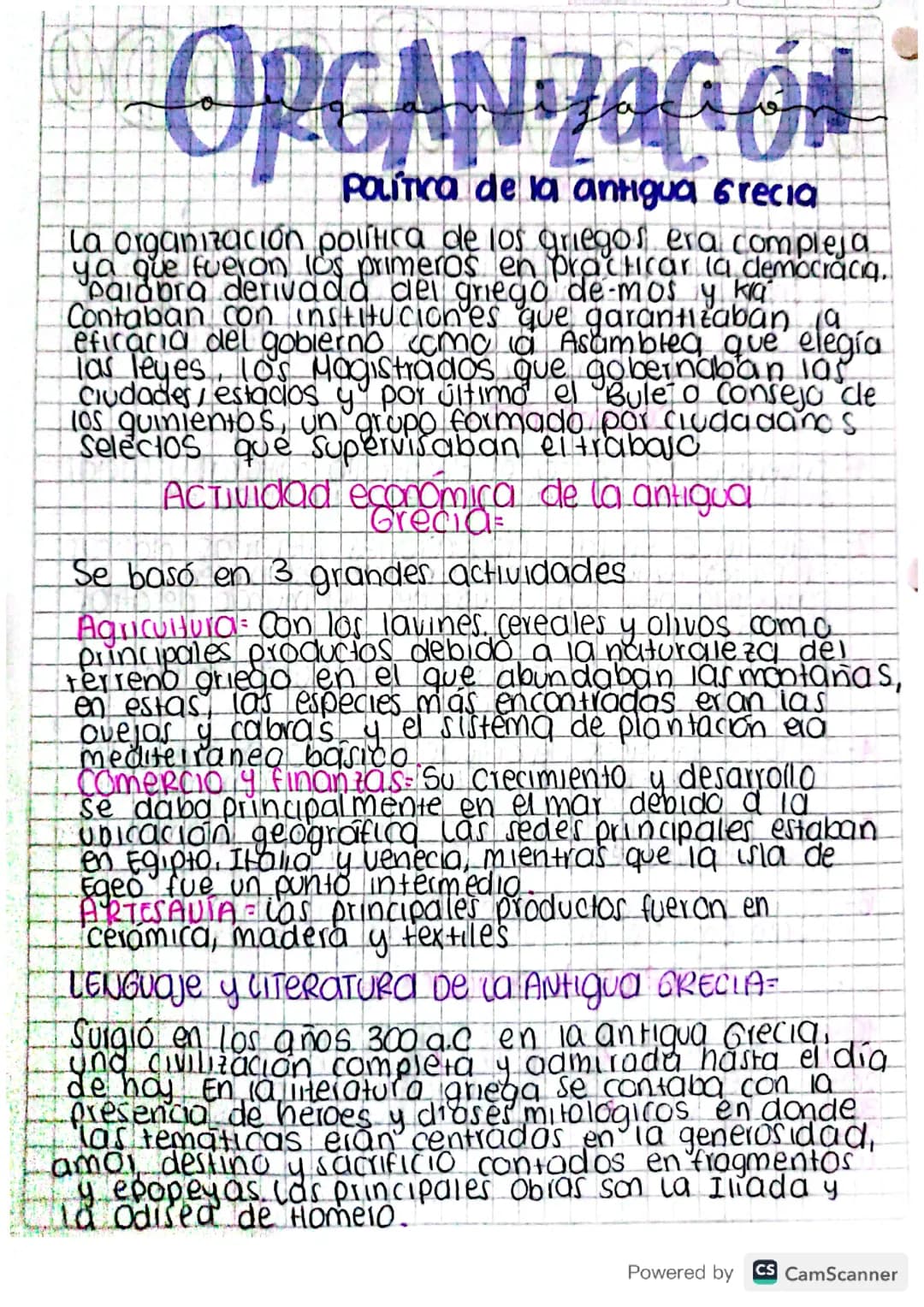 CULTURA GRIEGA Y ROMANA