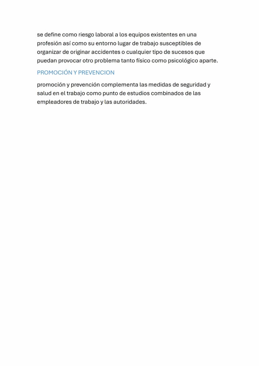 Objetivos del subsistema de gestión de seguridad y salud en el
trabajo de una empresa laboralmente saludable
disminuir la asentabilidad, las