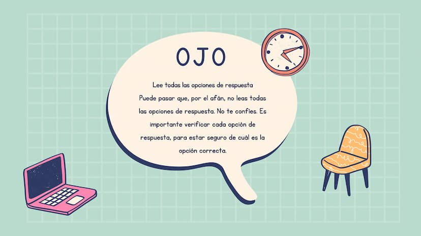 JJI
םםם
TIPS PARA EL
ICFES
Estos son algunos trucos que te pueden ayudar en
tu procesos de aprendizaje.
PL ¿QUIERES
APRENDER
ALGUNOS TIPS
PA