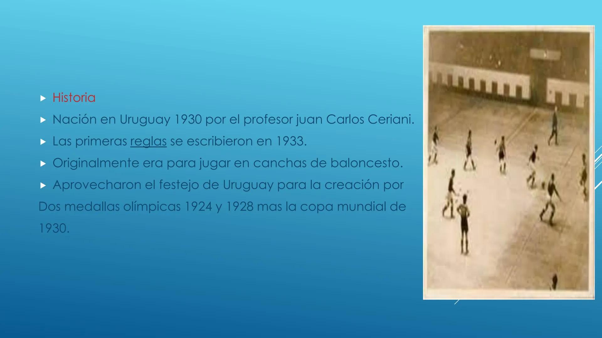FUTBOL SALA ► Índice:
► Categoría
► Historia
► Microfútbol en Colombia
► Reglamentación
► Sustituciones
► Inicio y reanudación del juego
► B