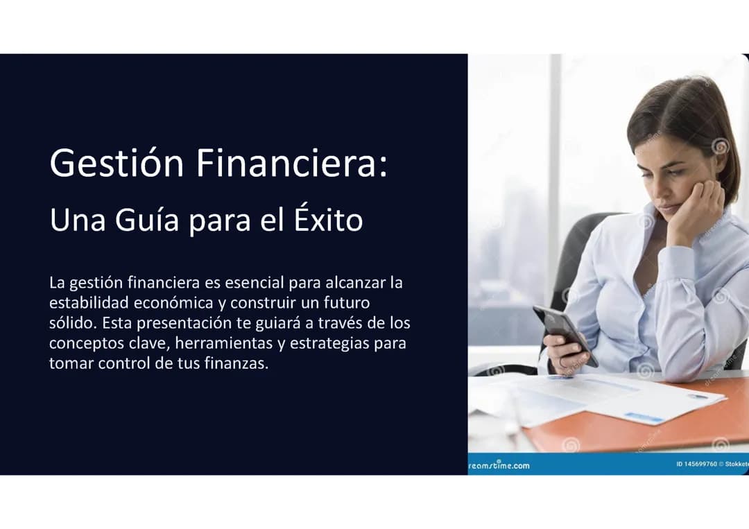 Gestión Financiera: 