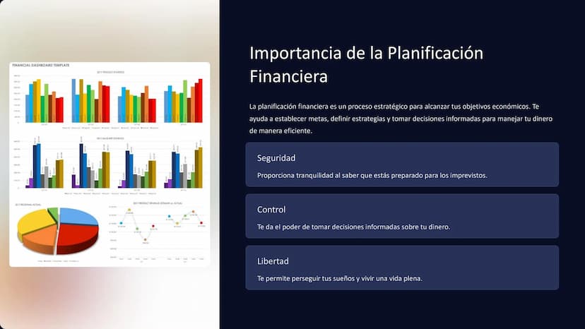 Gestión Financiera:
Una Guía para el Éxito
La gestión financiera es esencial para alcanzar la
estabilidad económica y construir un futuro
só