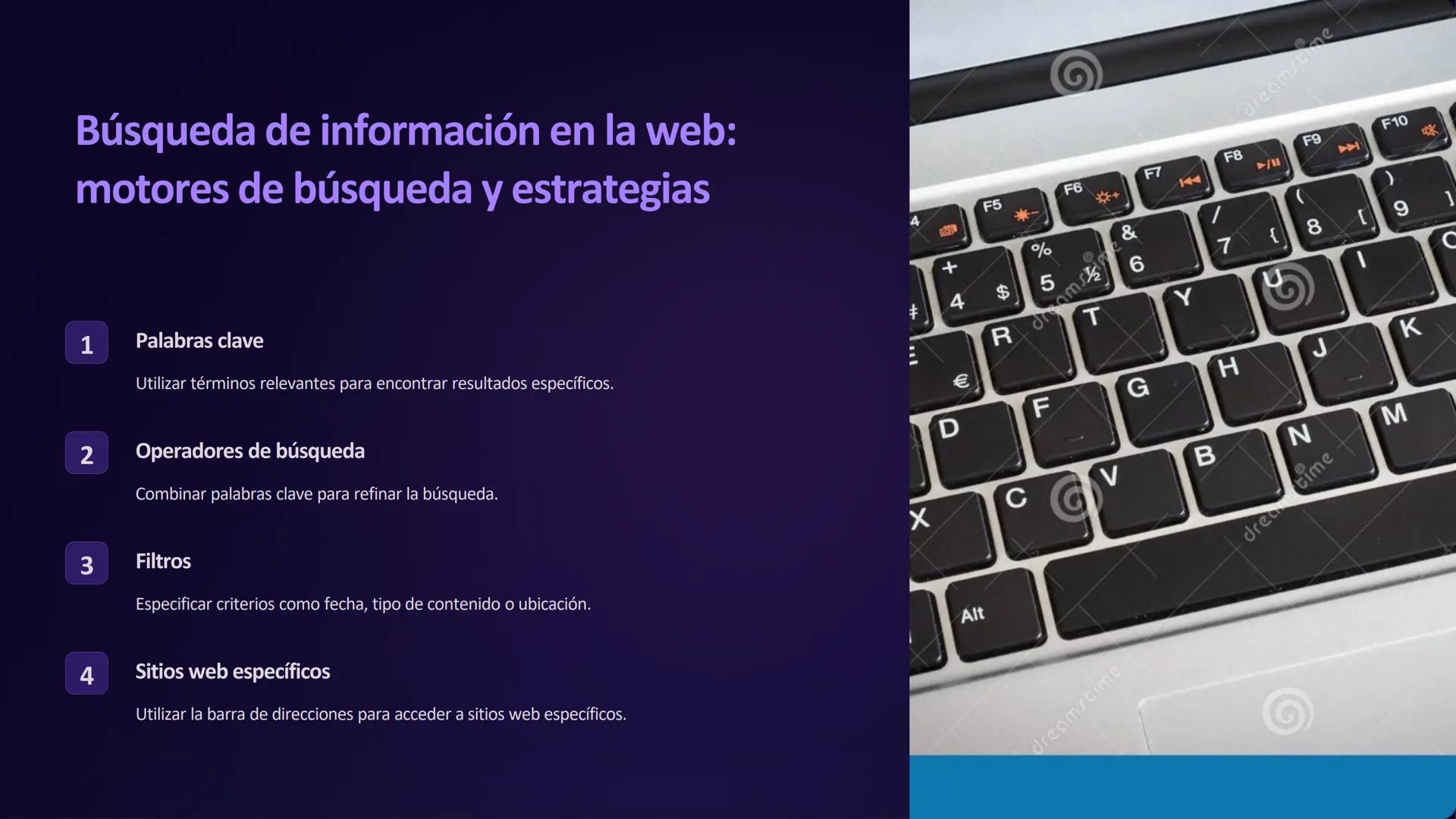 Internet y la
Navegación Web
Internet es una red global que conecta computadoras y dispositivos. La
dispositivos. La navegación web es el ac