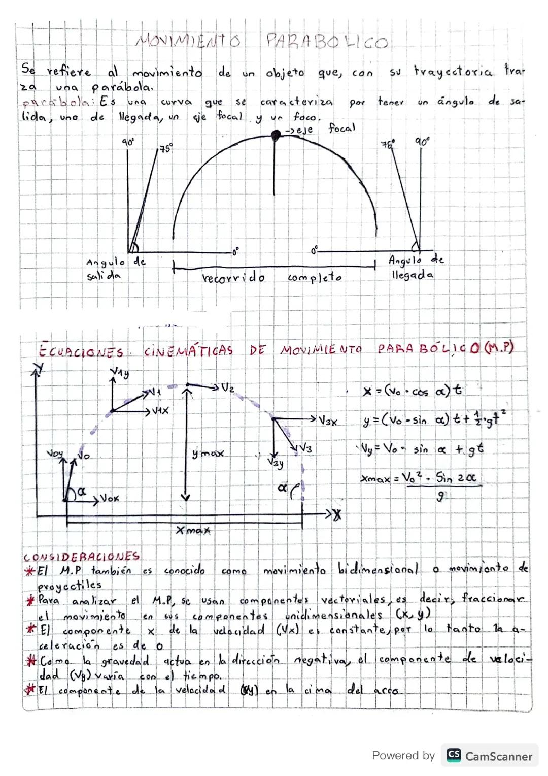Movimiento Parabólico: Concepto y Ejemplos