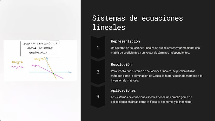 Álgebra Lineal: ☐
Comprendiendo
Conceptos Clave
El álgebra lineal es una rama fundamental de las matemáticas,
que estudia las relaciones ent