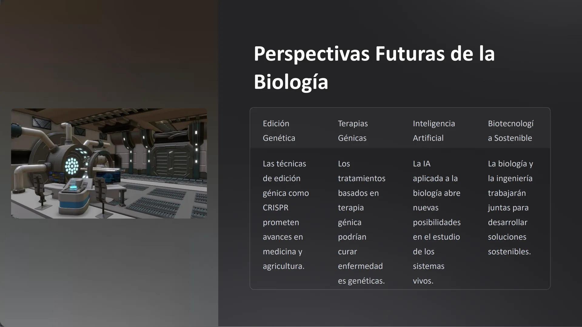 # Historia de la Biología:

# Biología: Teorías y

# Descubrimientos Clave

La biología es la ciencia que estudia la vida y los
organismos v