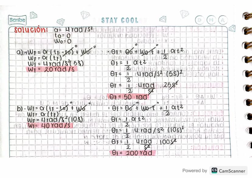Scribe
STAY COOL
movimiento circular uniforine....
D M
Modelo de particula-se mide el movimiento como si fuera
una partícula y no el objeto 