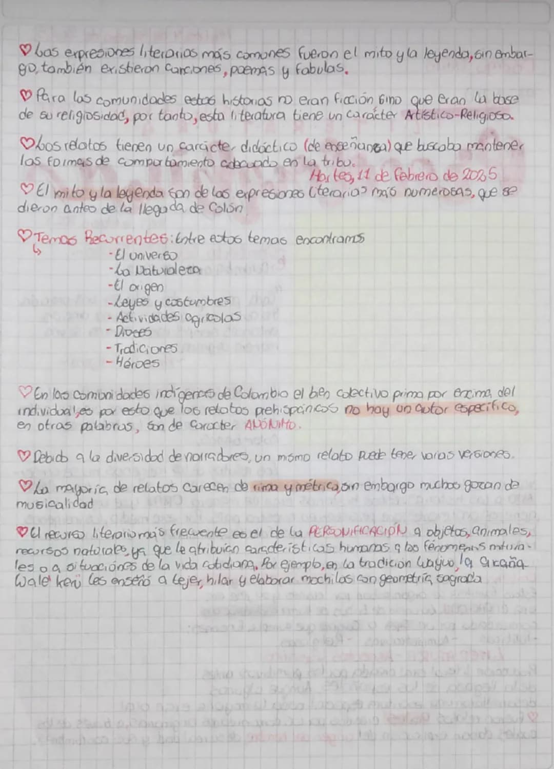 Literatura Precolombina P2