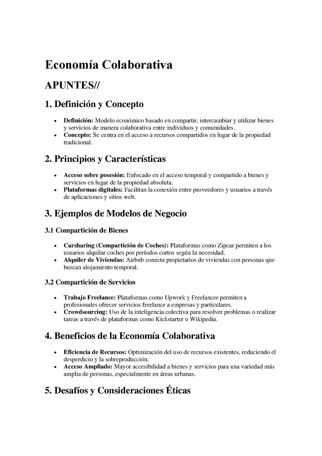 Comprendiendo la Economía Colaborativa: Conceptos, Beneficios y Más