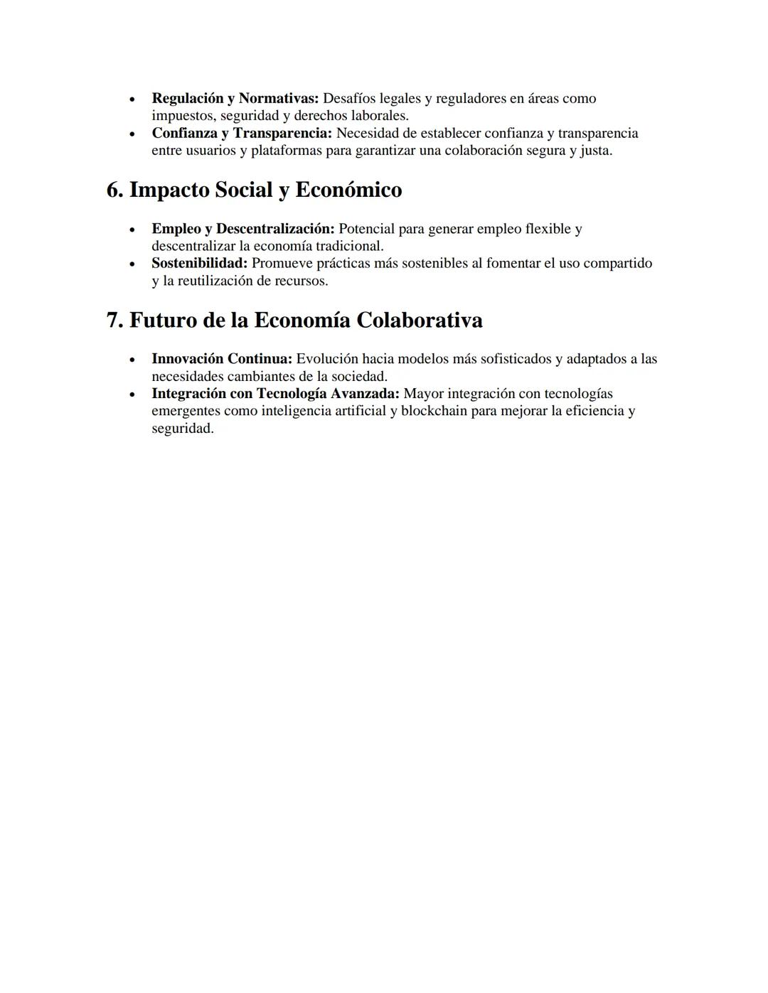Economía Colaborativa
APUNTES//
1. Definición y Concepto
•
•
Definición: Modelo económico basado en compartir, intercambiar y utilizar biene