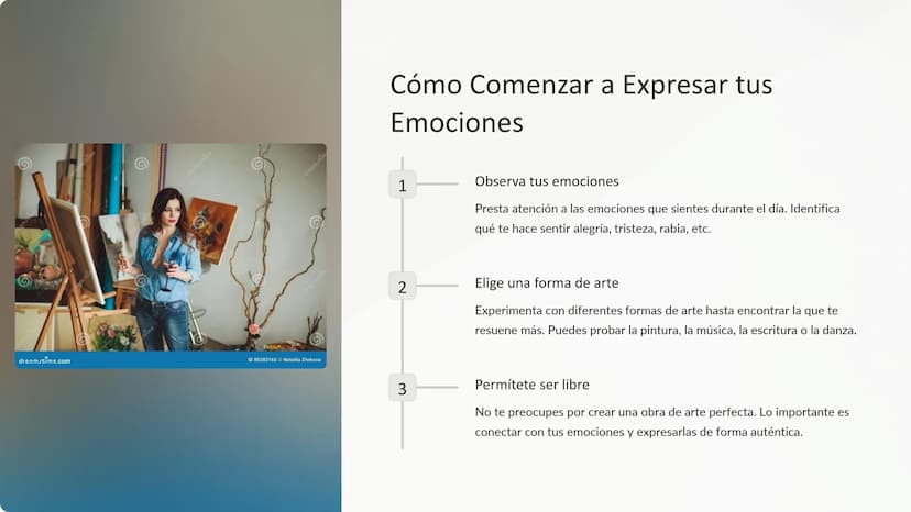 Arte y Emociones
El arte siempre ha sido una vía para expresar el alma humana. Sus
diversas formas y lenguajes se convierten en un puente pa