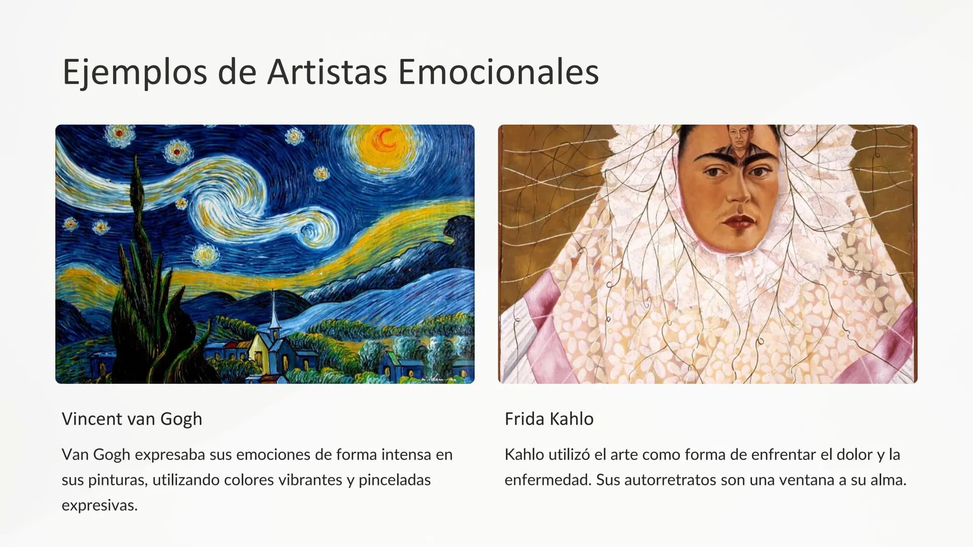 Arte y Emociones
El arte siempre ha sido una vía para expresar el alma humana. Sus
diversas formas y lenguajes se convierten en un puente pa