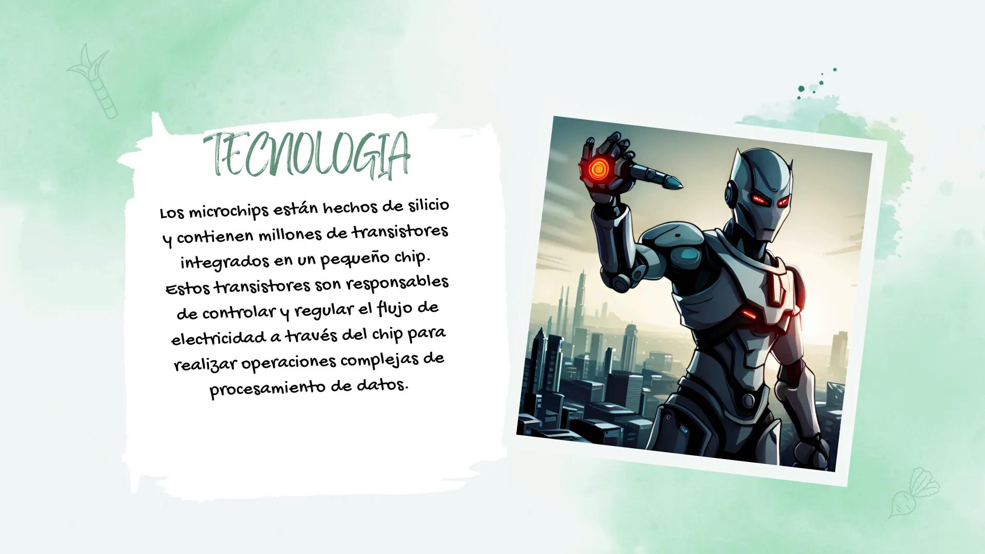 MICROCHIP
CIRCUITO INTEGRADO Introducción
Los micro chips son componentes electrónicos
esenciales en la construcción de las
computadoras mod