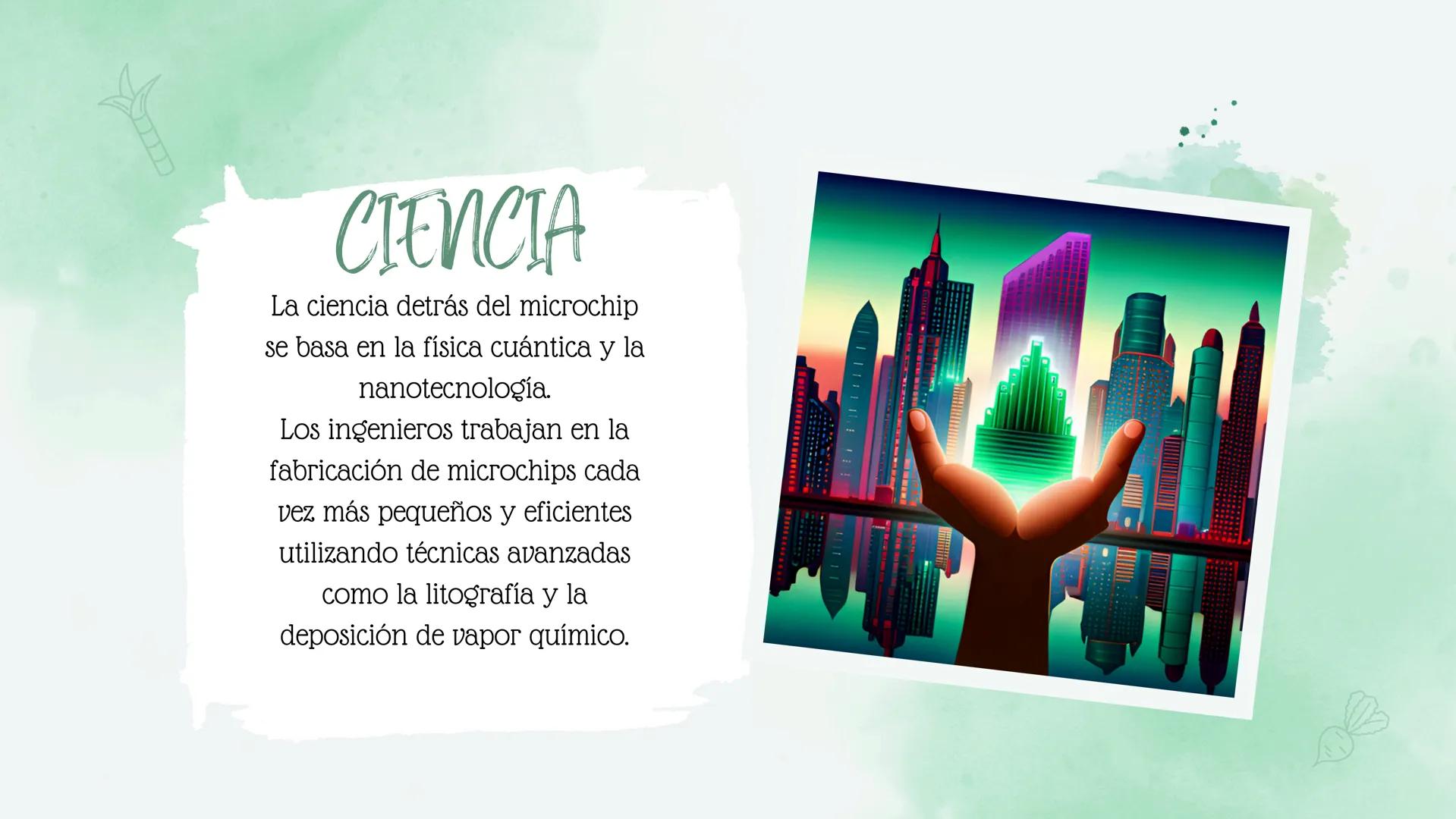 MICROCHIP
CIRCUITO INTEGRADO Introducción
Los micro chips son componentes electrónicos
esenciales en la construcción de las
computadoras mod