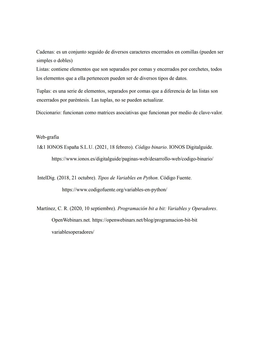 # Código Binario

Es un sistema en el que toda la información está contenida por dos estados, estos suelen ser
unos y ceros, (también podemo