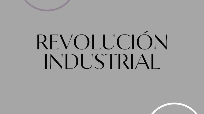REVOLUCIÓN
INDUSTRIAL ¿Qué fue la Guerra Fría?
Se conoce como Revolución Industrial a un
proceso histórico en el que los cambios en las
form