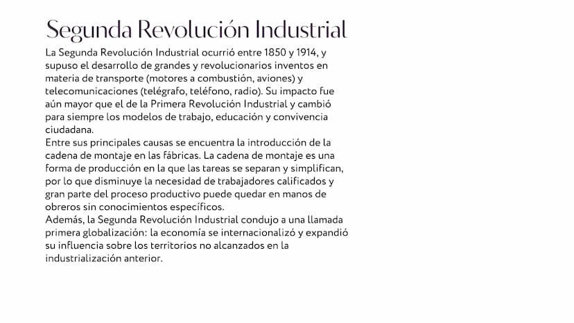 REVOLUCIÓN
INDUSTRIAL ¿Qué fue la Guerra Fría?
Se conoce como Revolución Industrial a un
proceso histórico en el que los cambios en las
form