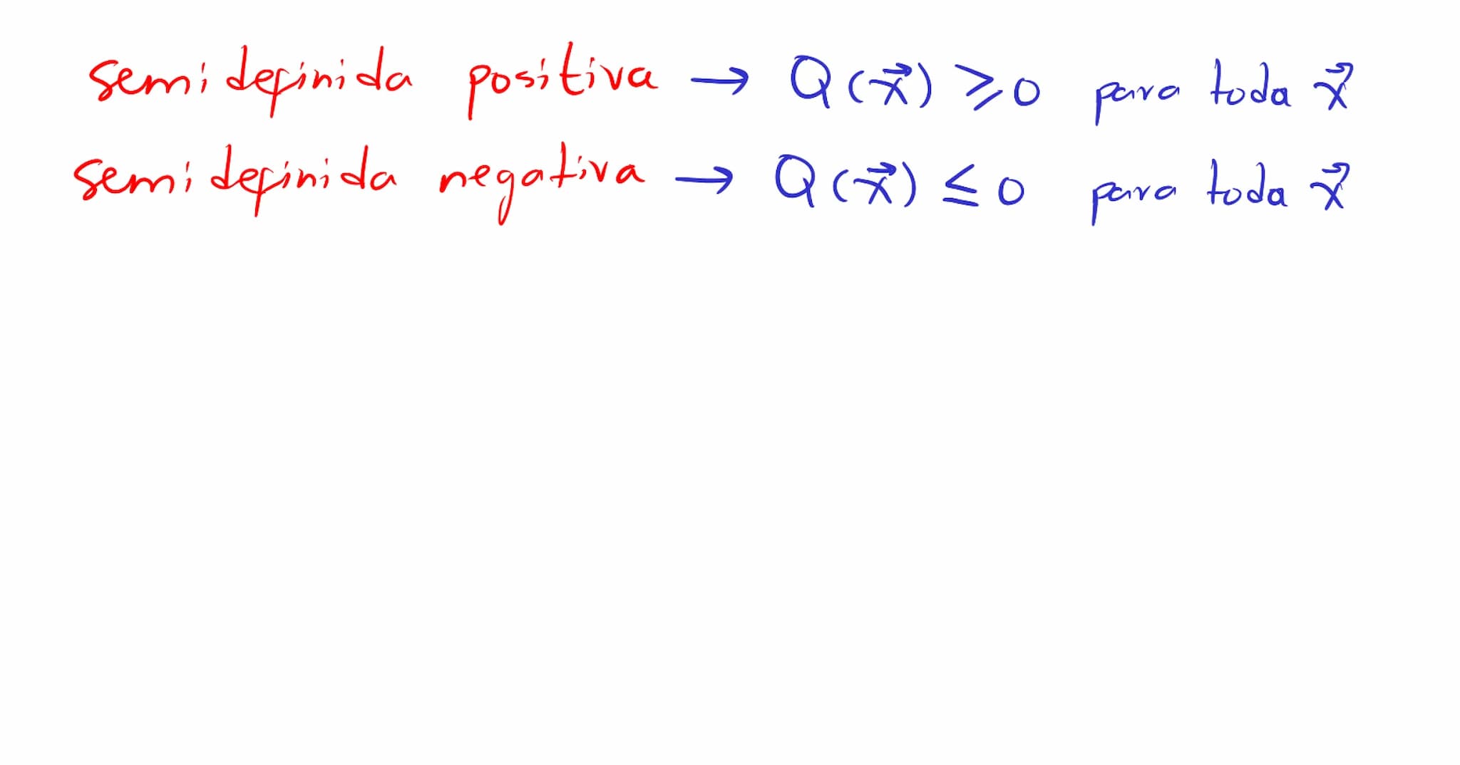 Formas
cuadráticas Una
Forma
cuadrática eu
са
Rn es
un a
función Q
definida
eu Ru
wyo
valor
en
un vector ☆ ER
puede calcularse mediante
T
Q(
