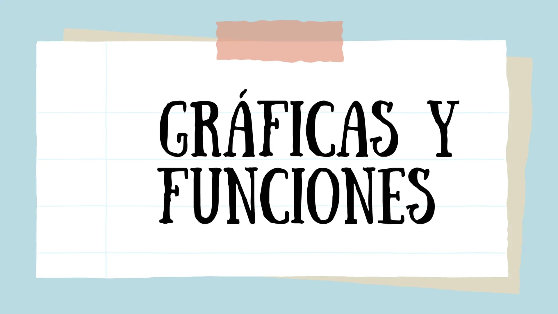 GRÁFICAS Y
FUNCIONES Función Lineal
f(x) =
-
2x
= --
2
pendiente
4
نيا
2
-2
-1
1
2
-1
-2
-3
-4
FUNCIONES
gráfica de una función es el
conjun