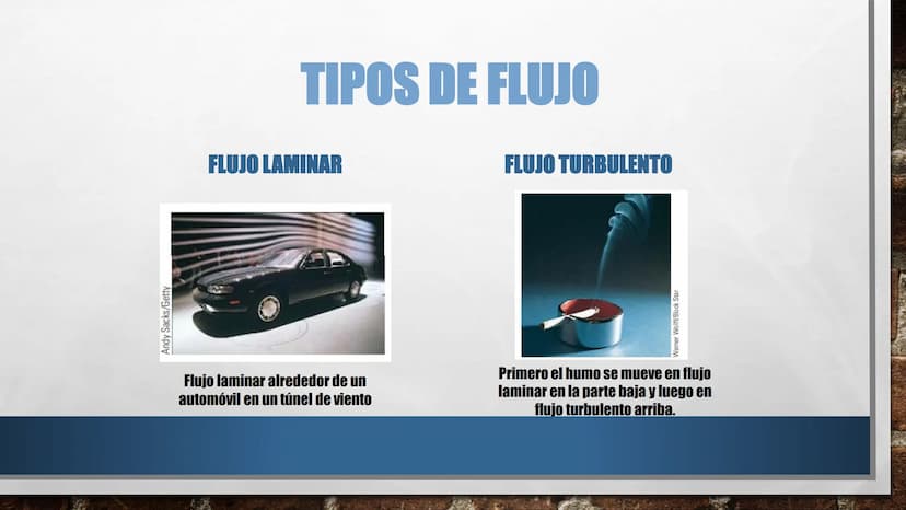 DINÁMICA DE FLUIDOS TIPOS DE FLUJO - FLUJO LAMINAR
Sus partículas se mueven siguiendo trayectorias separadas definidas y no necesariamente
p
