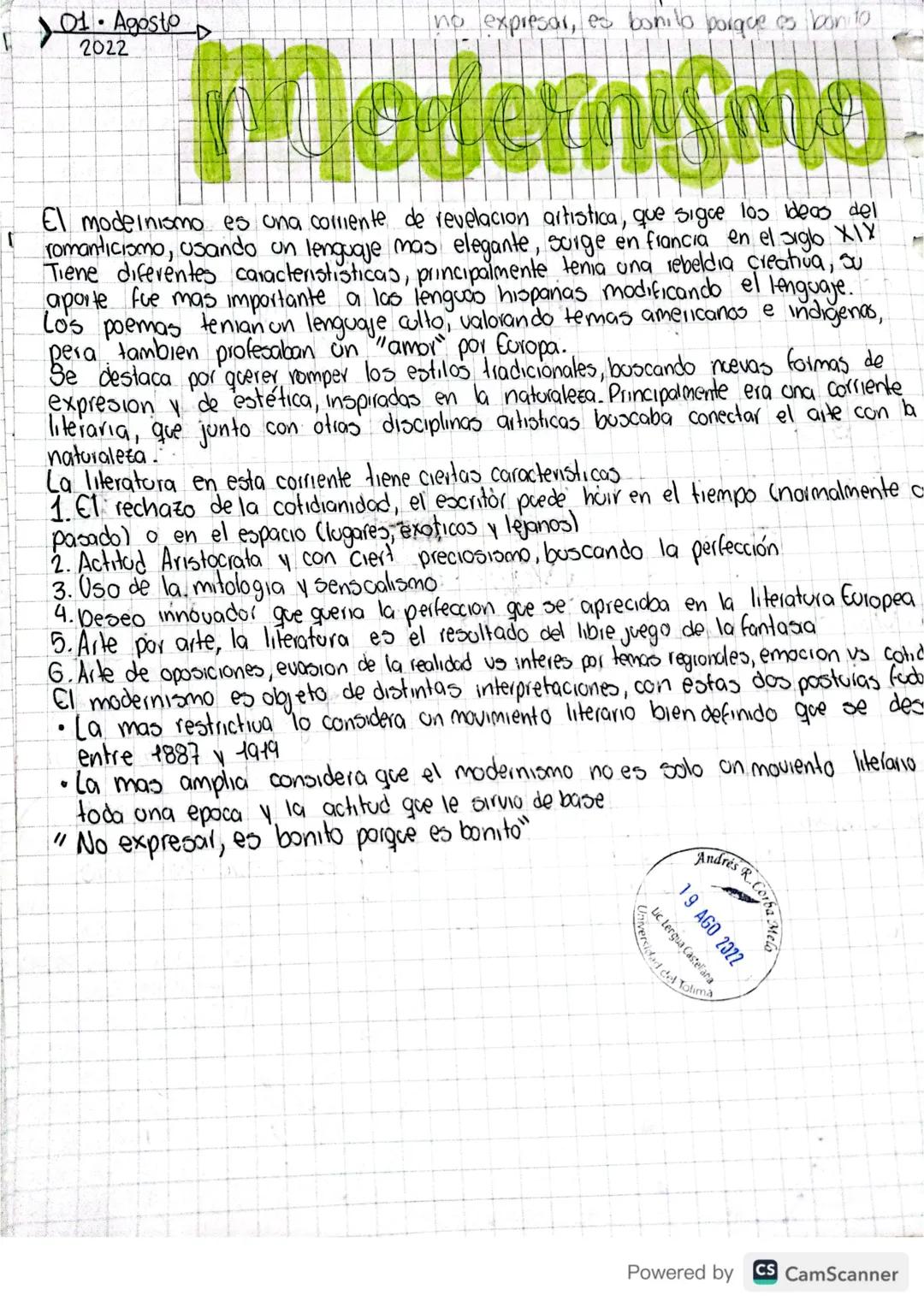 - 01. Agosto
2022

no expresar, es bonilo porque es bonito

Modernismo

El modernismo es una collmente de revelacion artistica, que sigue lo