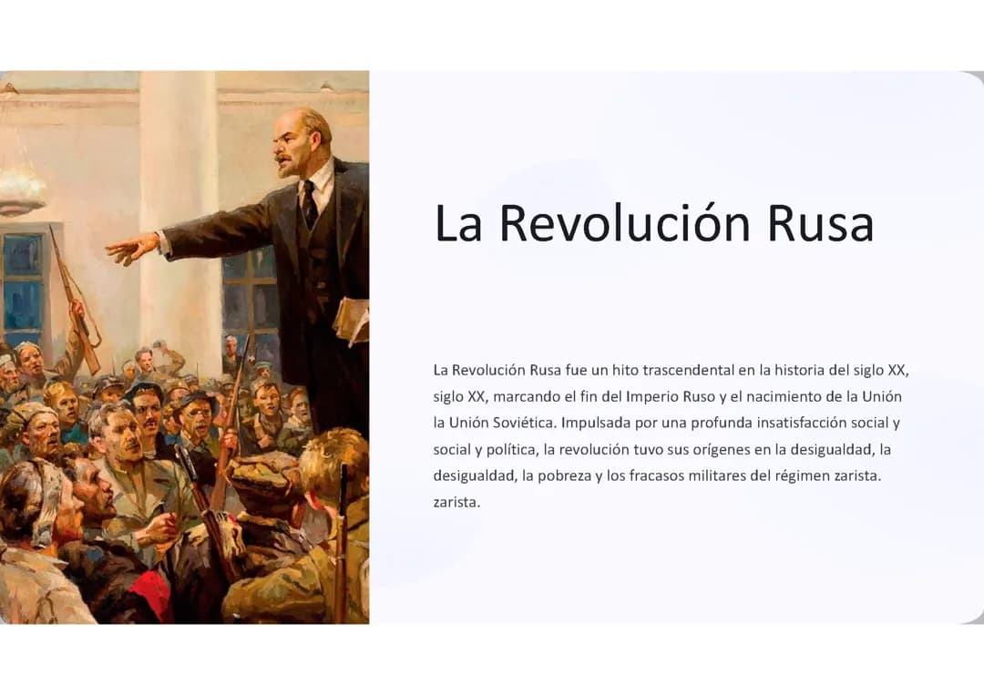 Revolución Rusa: 