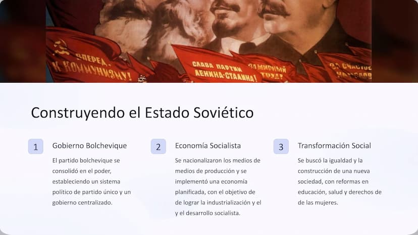 La Revolución Rusa
La Revolución Rusa fue un hito trascendental en la historia del siglo XX,
siglo XX, marcando el fin del Imperio Ruso y el