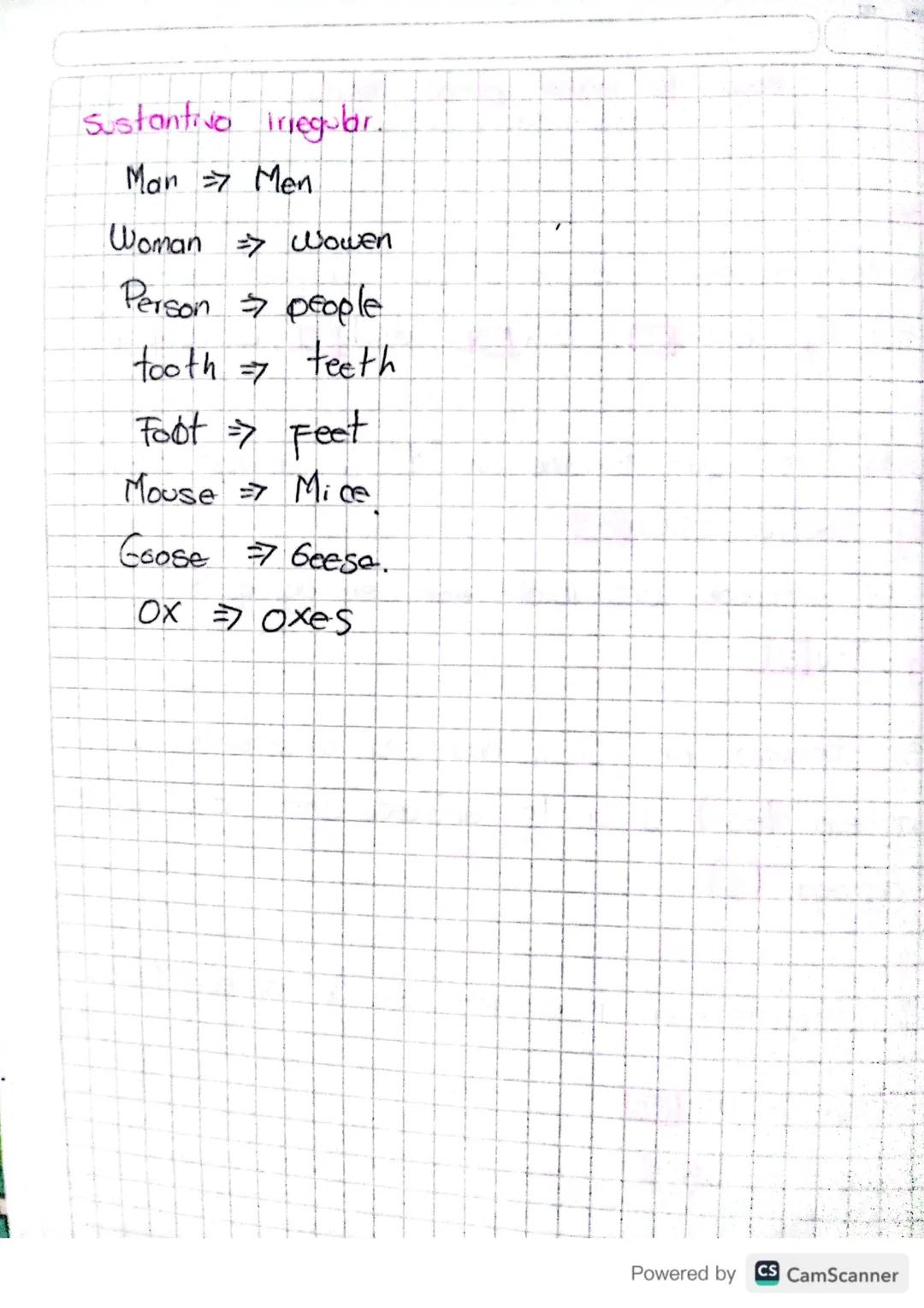 How to make plural, Noons.
Sustantives plurales.
Puglasi
1. Si termina es
Ss, x sh,ch al Final agregamos
(ES). Ej. bosses, boxes, dishest, w