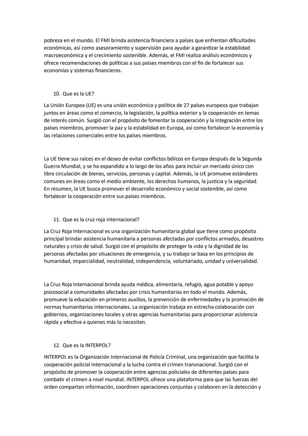 1. Que es la ONU?
La Organización de las Naciones Unidas (ONU) es una organización internacional fundada en
1945, compuesta por 193 Estados 
